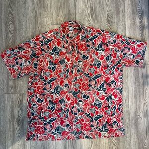 Manuhealii Men’s Aloha Hawaiian Shirt Extra Large